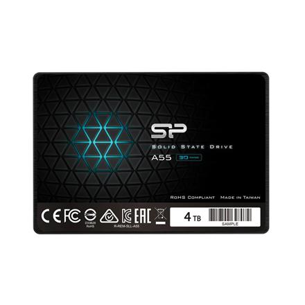 SILICON POWER 4TB A55 SATA III 6Gb/s INTERNAL SOLID STATE DRIVE | Silicon Power | Ace | A55 | 4000 GB | SSD form factor 2.5
