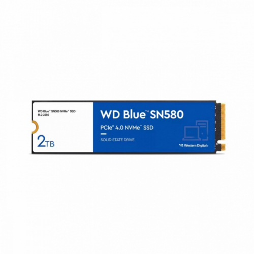 Western Digital WD Blue SSD 2TB SN580 NVMe M.2 PCIe Gen4