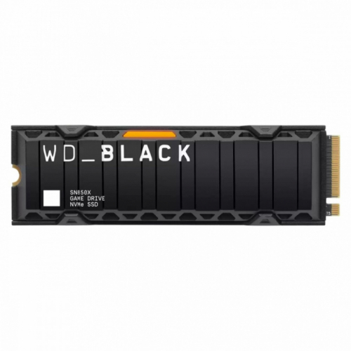 Western Digital SSD drive WD Black 2TB SN850X NVMe M.2 PCIe Radiator