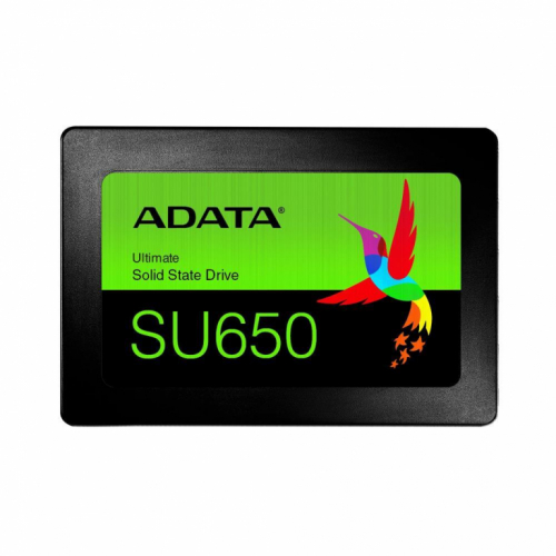 SSD|ADATA|SU650|256GB|SATA 3.0|3D NAND|Write speed 450 MBytes/sec|Read speed 520 MBytes/sec|2,5