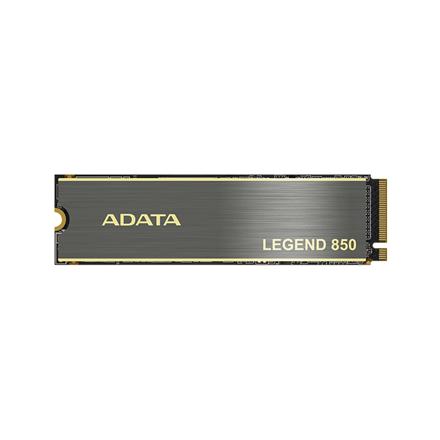ADATA LEGEND 850 PCIe M.2 SSD 512GB | ADATA | LEGEND 850 | 512 GB | SSD form factor M.2 2280 | SSD interface PCIe Gen4x4 | Read speed 5000 MB/s | Write speed 2700 MB/s ALEG-850-512GCS