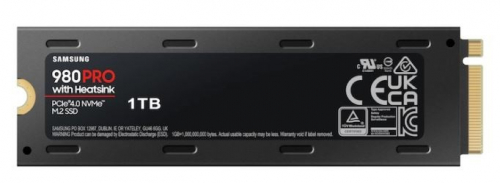 Samsung Disc SSD 980PRO Heatsink NVMeMZ-V8P1T0C