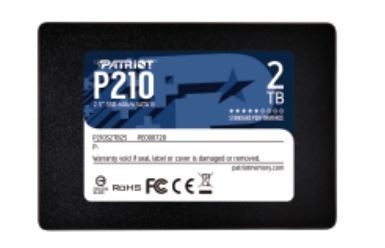 Patriot SSD 2TB P210 520/430 MB /s SATA III 2.5