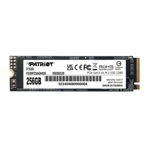 SSD PATRIOT VIPER P320 M.2 PCI-Ex4 NVMe 256GB 2.2GB/S (P320P256GM28)