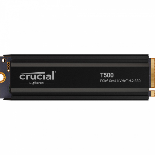 M.2 2TB Crucial T500 NVMe PCIe 4.0 x 4 with Heatsink