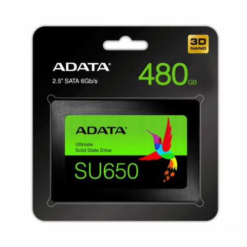 Adata Drive SSD Ultimate SU650 480GB 2.5 S3 3D TLC Retail