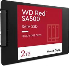 SSD|WESTERN DIGITAL|Red SA500|2TB|SATA 3.0|Write speed 520 MBytes/sec|Read speed 560 MBytes/sec|2,5