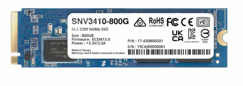 Synology Disc SSD SATA 800GB M2 2280 SNV3410-800G
