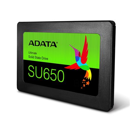 ADATA | Ultimate SU650 3D NAND SSD | 960 GB | SSD form factor 2.5” | Solid-state drive interface SATA | Read speed 520 MB/s | Write speed 450 MB/s ASU650SS-960GT-R