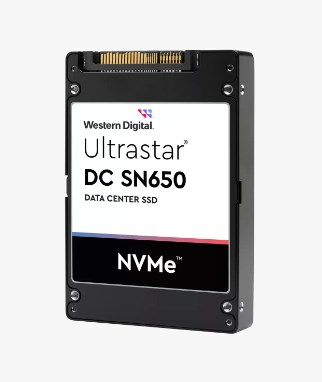 SSD Western Digital Ultrastar DC SN650 7.68TB U.3 NVMe PCIe 4.0 WUS5EA176ESP5E1 (1 DWPD) SE