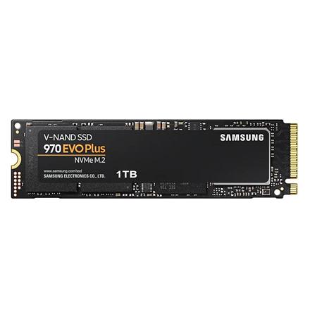 Samsung | 970 Evo Plus | 1000 GB | Solid-state drive interface M.2 NVME | Read speed 3500 MB/s | Write speed 3300 MB/s MZ-V7S1T0BW