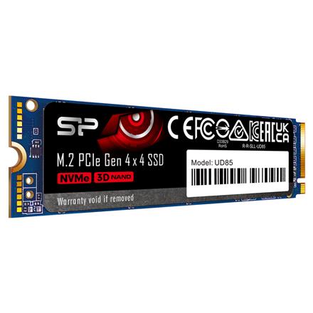 Silicon Power | SSD | UD85 | 1000 GB | SSD form factor M.2 2280 | Solid-state drive interface PCIe Gen4x4 | Read speed 3600 MB/s | Write speed 2800 MB/s SP01KGBP44UD8505