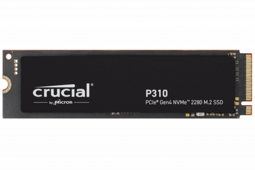 Crucial SSD drive P310 500GB M.2 NVMe PCIe 4.0 2280 7100/6000