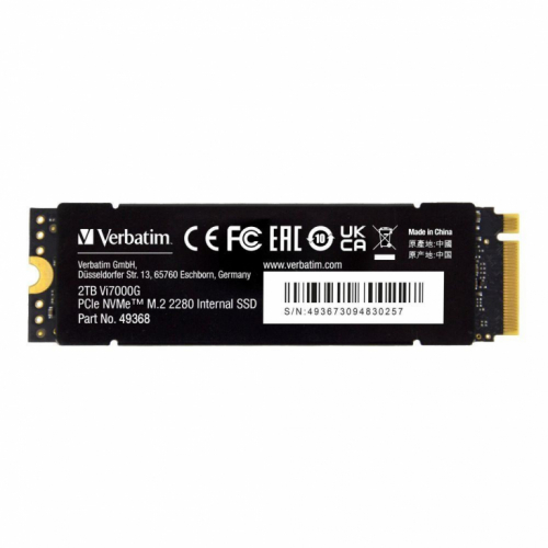 Verbatim Vi7000G PCIe NVMe M.2 SSD 2TB The Ultimate Gaming Solution