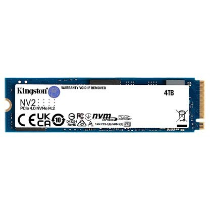 Kingston SSD NV2 4000GB M.2 2280 PCI-e 4.0 NVMe 3500/2800