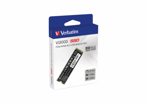 Verbatim Vi3000 PCIe NVMe M.2 SSD 512GB