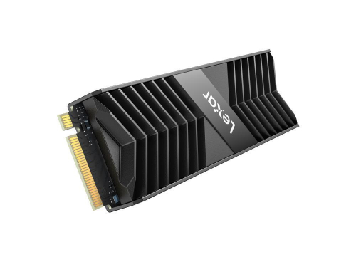 SSD|LEXAR|NM800PRO|512GB|Heatsink M.2|PCIe Gen4|NVMe|3D TLC|Write speed 3500 MBytes/sec|Read speed 7450 MBytes/sec|TBW 500 TB|MTBF 1500000 hours|LNM800P512G-RN8NG