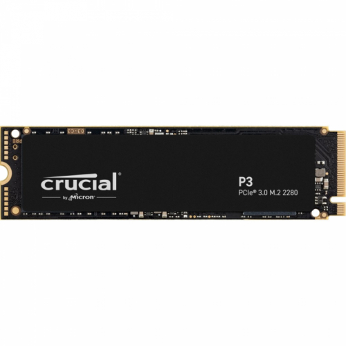 Crucial P3 - SSD - 1 TB - internal - M.2 2280 - PCIe 3.0 (NVMe) - 3500 MBps (read) / 3000 MBps (write)