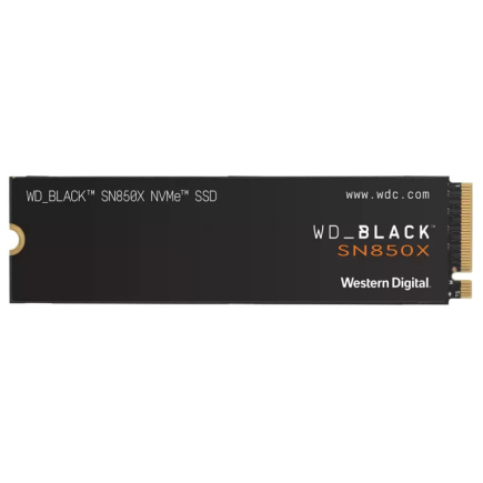 Western Digital Black SN850X 1 TB M.2 PCI Express 4.0 NVMe GAMWESSSD0009