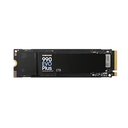 Samsung SSD | 990 EVO Plus | 2000 GB | SSD form factor M.2 2280 | Solid-state drive interface NVMe | Read speed 7250 MB/s | Write speed 6300 MB/s MZ-V9S2T0BW