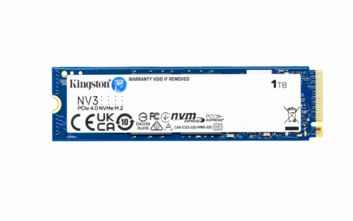 Kingston SSD NV3 1TB M.2 2280 PCI-e 4.0 NVMe 6000/4000 MB/s 320TB 3YW