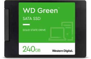 SSD|WESTERN DIGITAL|Green|240GB|SATA 3.0|SLC|Read speed 545 MBytes/sec|2,5