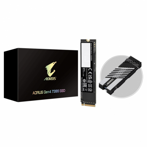 GIGABYTE AORUS Gen4 7300 SSD 2TB WLONONWCRAL17