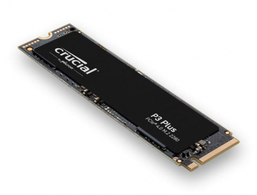 Crucial P3 Plus - SSD - 2 TB - internal - M.2 2280 - PCIe 4.0 (NVMe) - 5000 MBps (read) / 4200 MBps (write) - 440TB 5YW