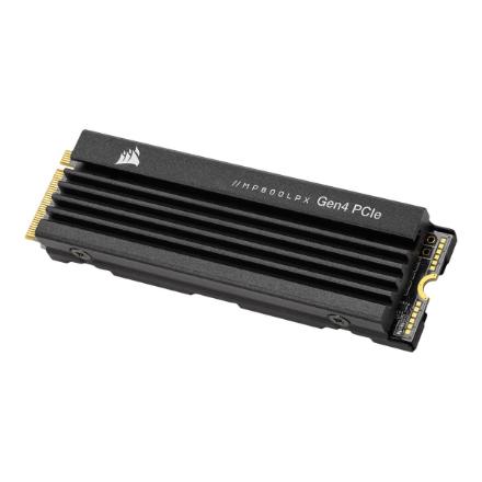 Corsair | SSD | MP600 PRO LPX | 1000 GB | SSD form factor M.2 2280 | Solid-state drive interface PCIe Gen 4×4 | Read speed 7100 MB/s | Write speed 5800 MB/s CSSD-F1000GBMP600PLP