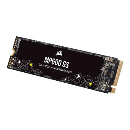 Corsair MP600 GS | 1000 GB | SSD form factor M.2 2280 | Solid-state drive interface PCIe Gen4x4 | Read speed 4800 MB/s | Write speed 3900 MB/s CSSD-F1000GBMP600GS