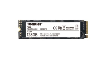 Patriot SSD 128GB P300 M.2 PCIe 2280 1600/600