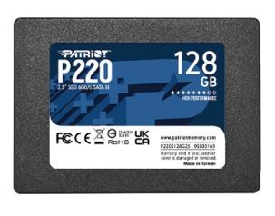 Patriot Disc SSD 128GB P220 550/480 MB/s SATA III 2.5