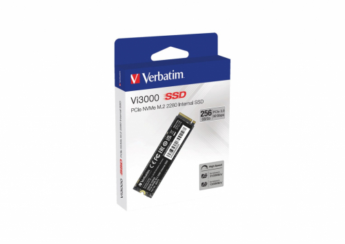 Verbatim Vi3000 PCIe NVMe M.2 SSD 256GB