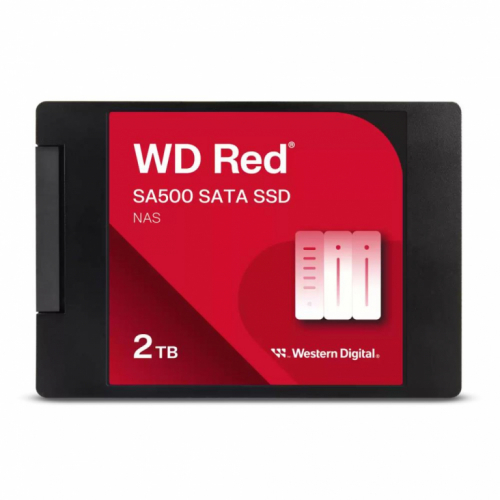 SSD|WESTERN DIGITAL|Red SA500|2TB|SATA 3.0|Write speed 520 MBytes/sec|Read speed 560 MBytes/sec|2,5