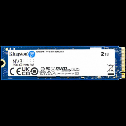 Kingston SSD 2TB NV3 M.2 2280 PCIe 4.0 NVMe SSD , EAN: 740617344783