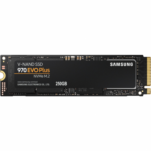 M.2 250GB Samsung 970 EVO plus NVMe PCIe 3.0 x 4 1.3 Phoenix Controller retail 334060