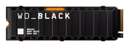 Western Digital Black WDS400T2XHE internal solid state drive 4 TB M.2 PCI Express 4.0 NVMe