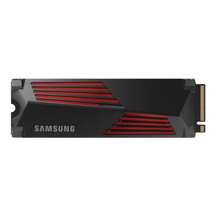 Samsung 990 PRO MZ-V9P1T0CW - SSD - encrypted - 1 TB - internal - M.2 2280 - PCIe 4.0 x4 (NVMe) - integrated heatsink - Read 7450 MB/s - Write 6900 MB/s