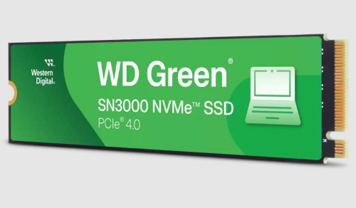 SSD|WESTERN DIGITAL|Green|500GB|M.2|PCIe Gen4|NVMe|Write speed 4100 MBytes/sec|Read speed 5000 MBytes/sec|2.3mm|TBW 100 TB|WDS500G4G0E