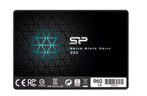 Silicon Power Drive SSD SLIM S55 960GB 2,5 SATA3 500/450MB/s 7mm