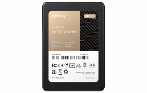 Synology SSD 2.5” SATA 480GB 2.5