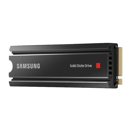 Samsung | 980 PRO with Heatsink | 1000 GB | SSD form factor M.2 2280 | Solid-state drive interface M.2 NVMe 1.3c | Read speed 7000 MB/s | Write speed 5000 MB/s MZ-V8P1T0CW