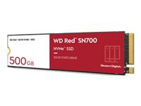 WD Red SSD SN700 NVMe 500GB M.2 2280 PCIe Gen3 8Gb/s internal drive for NAS devices