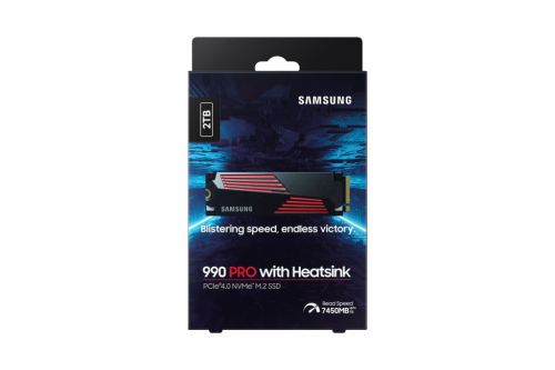 Samsung 990 PRO 2 TB M.2 PCI Express 4.0 NVMe V-NAND MLC WLONONWCRAB33