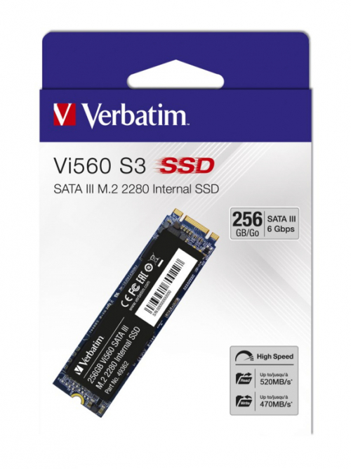 Verbatim Vi560 S3 M.2 SSD 256GB