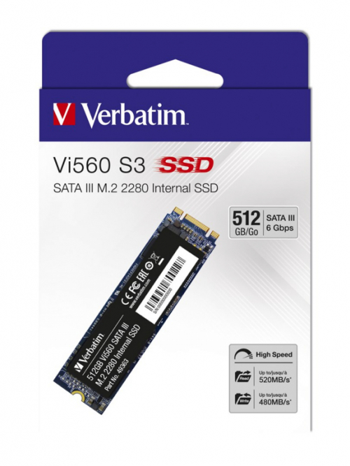 Verbatim Vi560 S3 M.2 SSD 512GB