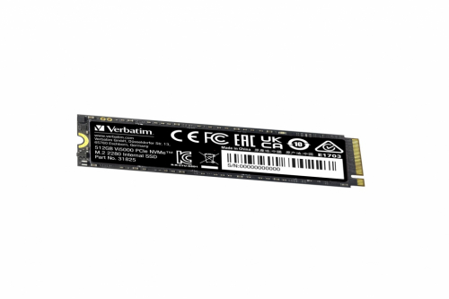 Verbatim Vi5000 PCIe NVMe M.2 SSD 512 GB