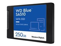 WD Blue SA510 SSD 250GB SATA III 6Gb/s cased 2.5inch 7mm internal single-packed