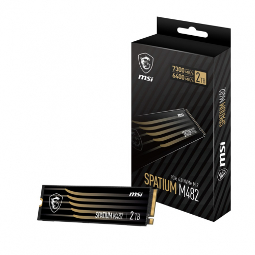 MSI SPATIUM M482 2 TB M.2 PCI Express 4.0 NVMe 3D NAND