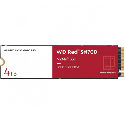 M.2 4TB WD Red SN700 NVMe PCIe 3.0 x 4